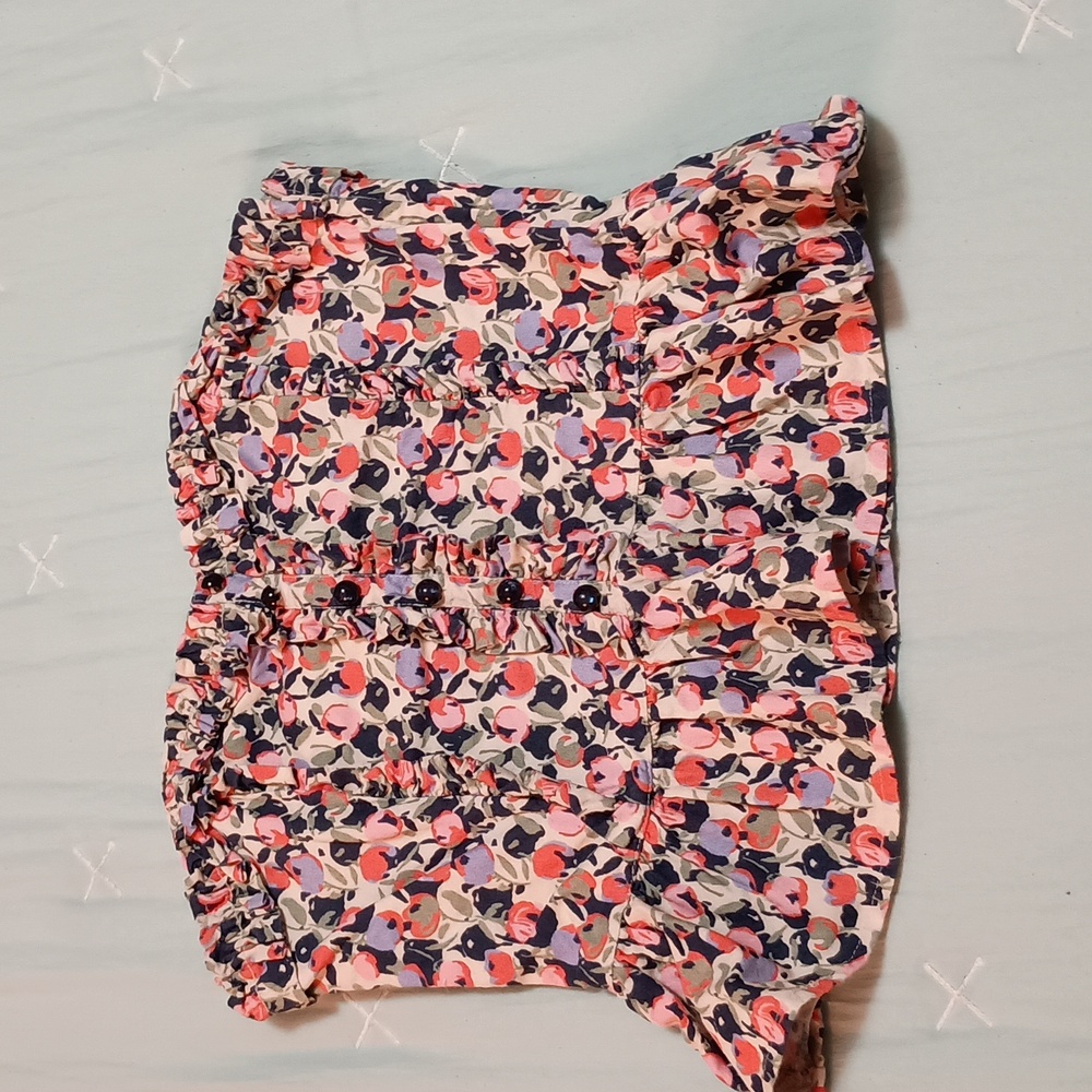 H&M strapless bustier top size 8